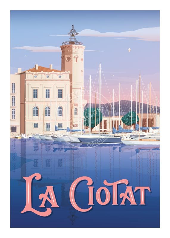 Affiche du Sud Est, La Ciotat