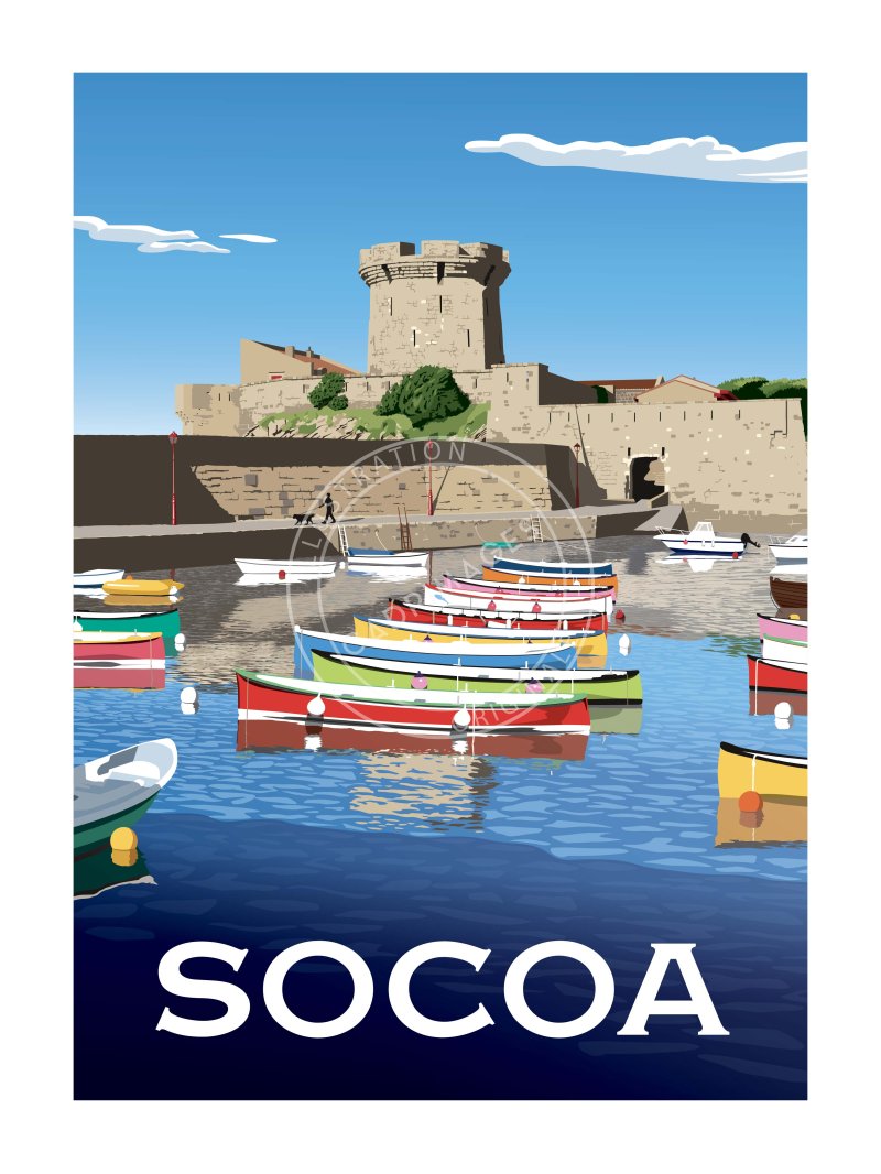 Affiche de Socoa