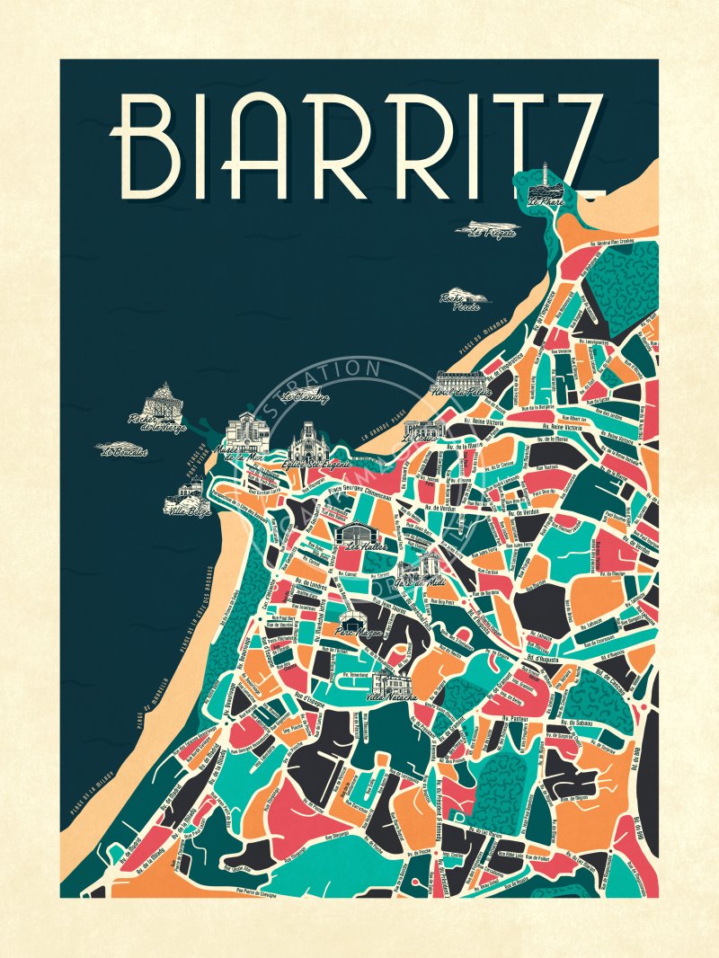 Affiche de Biarritz, le Plan