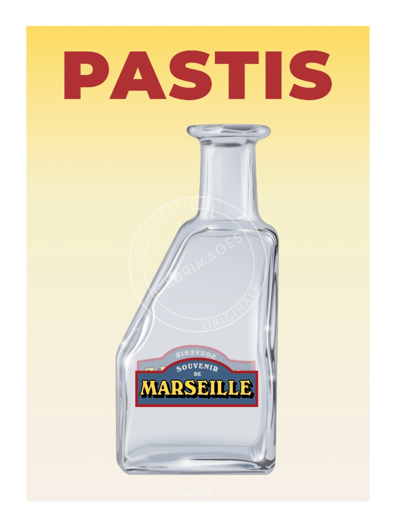 Affiche de Marseille, le Pastis 2