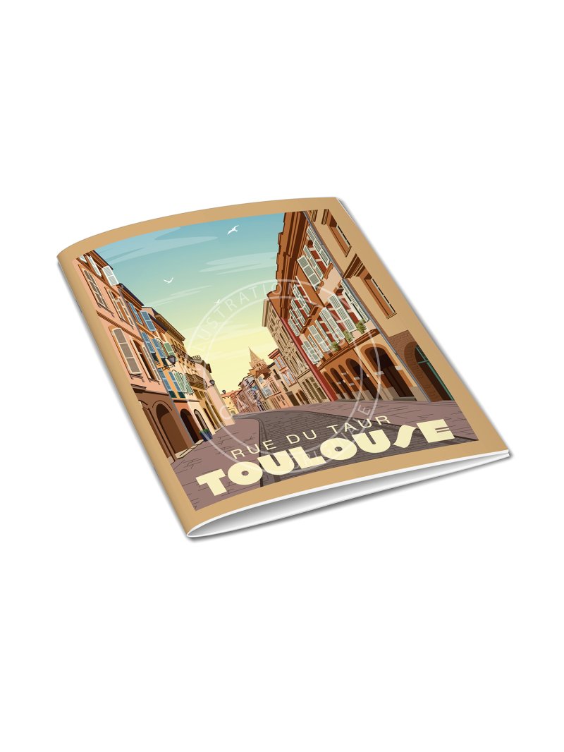Notebook Toulouse rue Taur