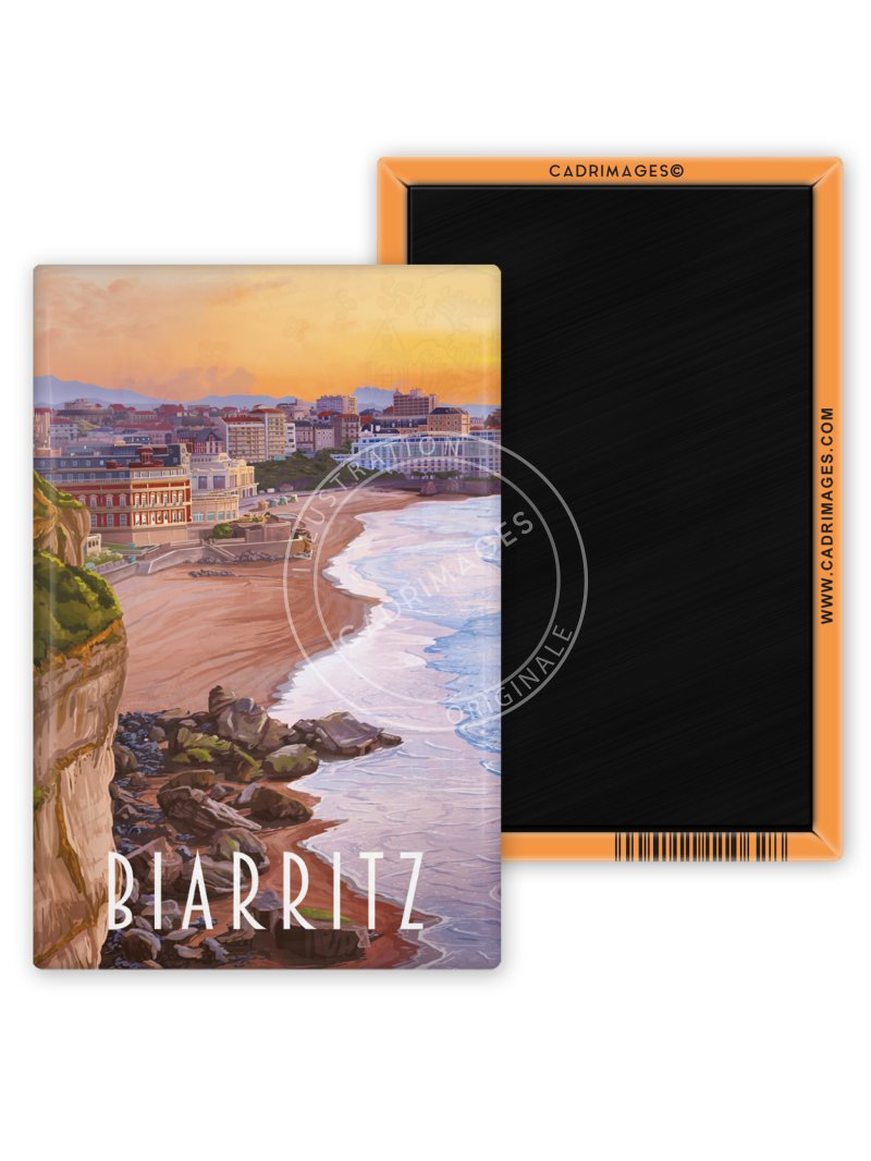 Magnet de Biarritz, vue depuis le phare