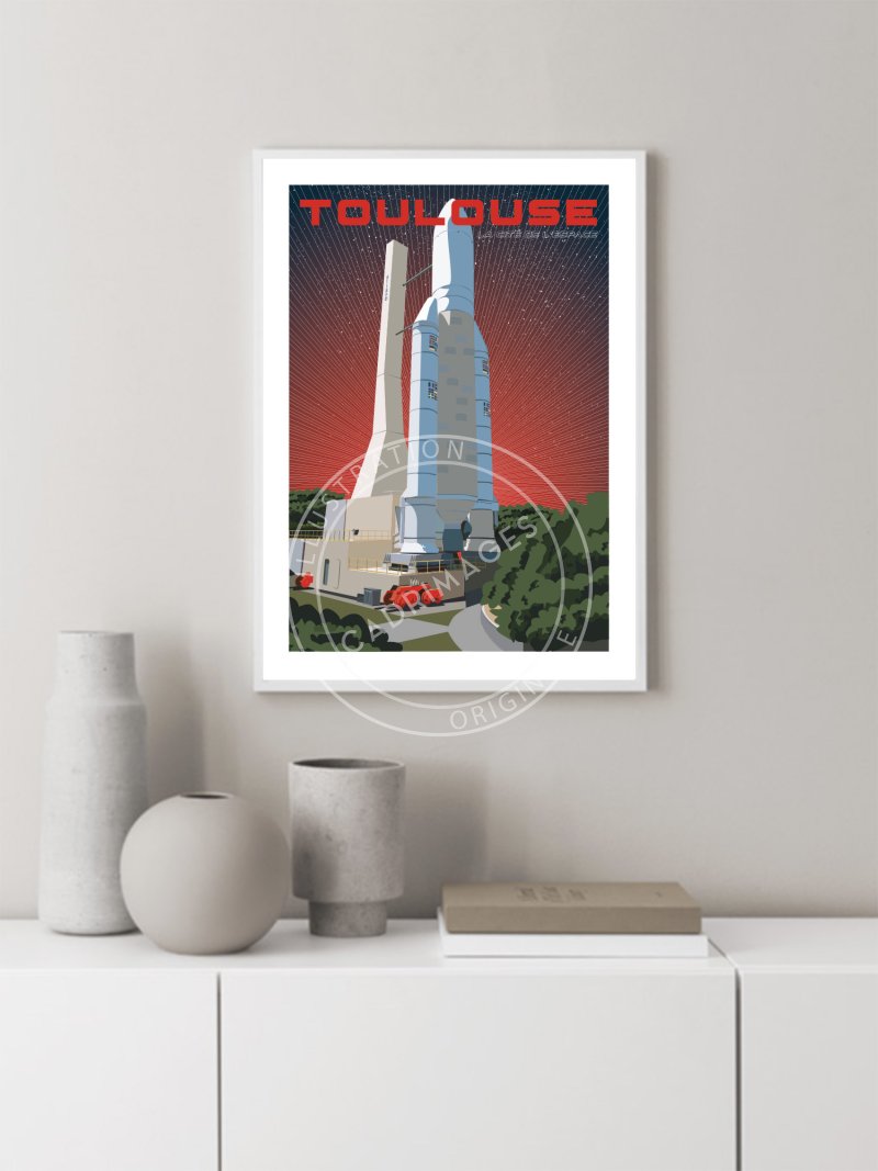 Affiche de Toulouse, La Cité de l'Espace