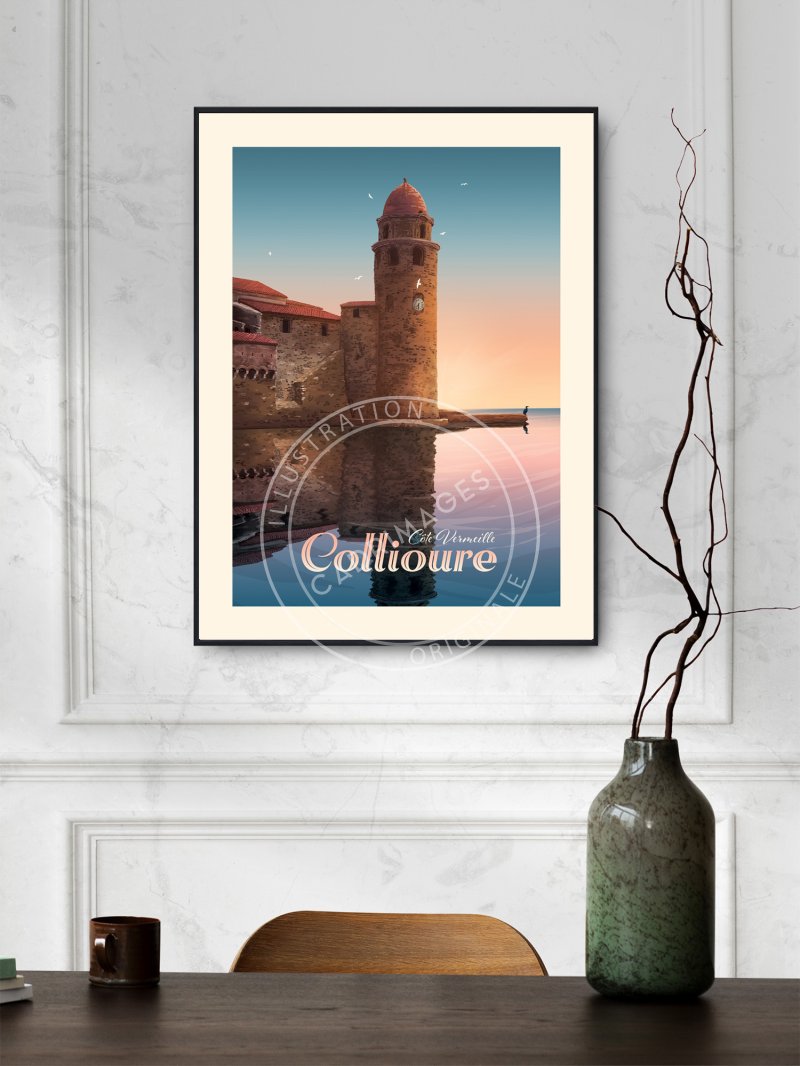 Affiche d'Occitanie, Collioure