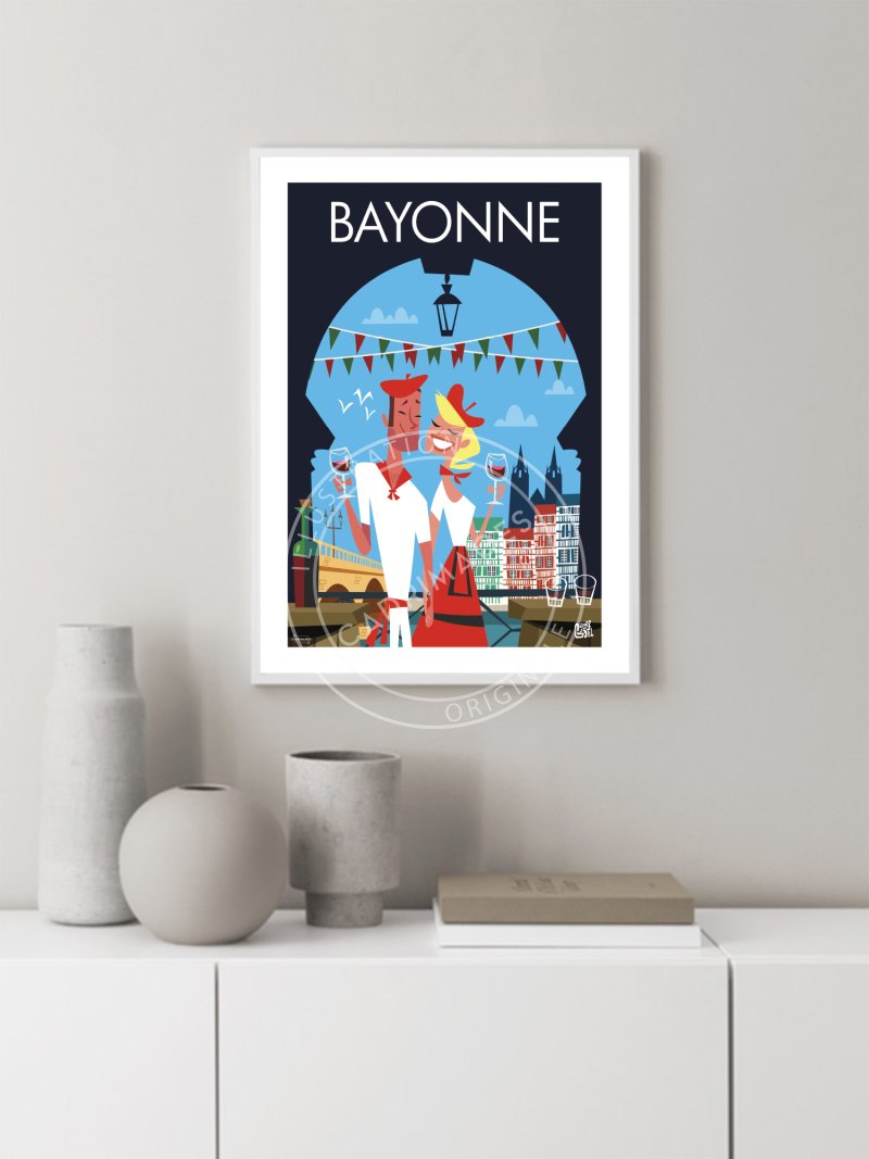 Affiche de Bayonne, Fun in Bayonne
