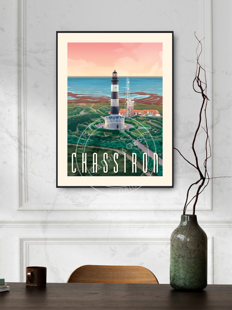 Affiche le Phare de Chassiron