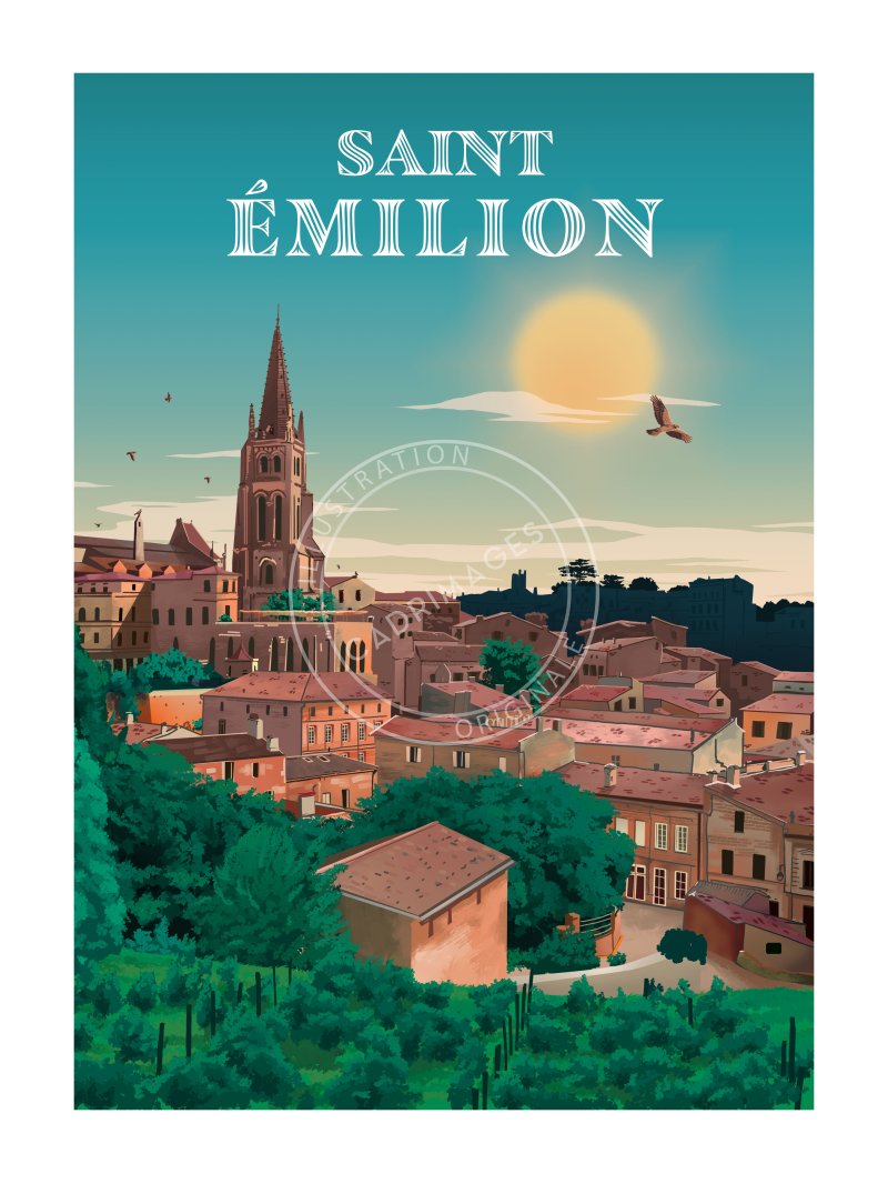 Affiche de St Emilion