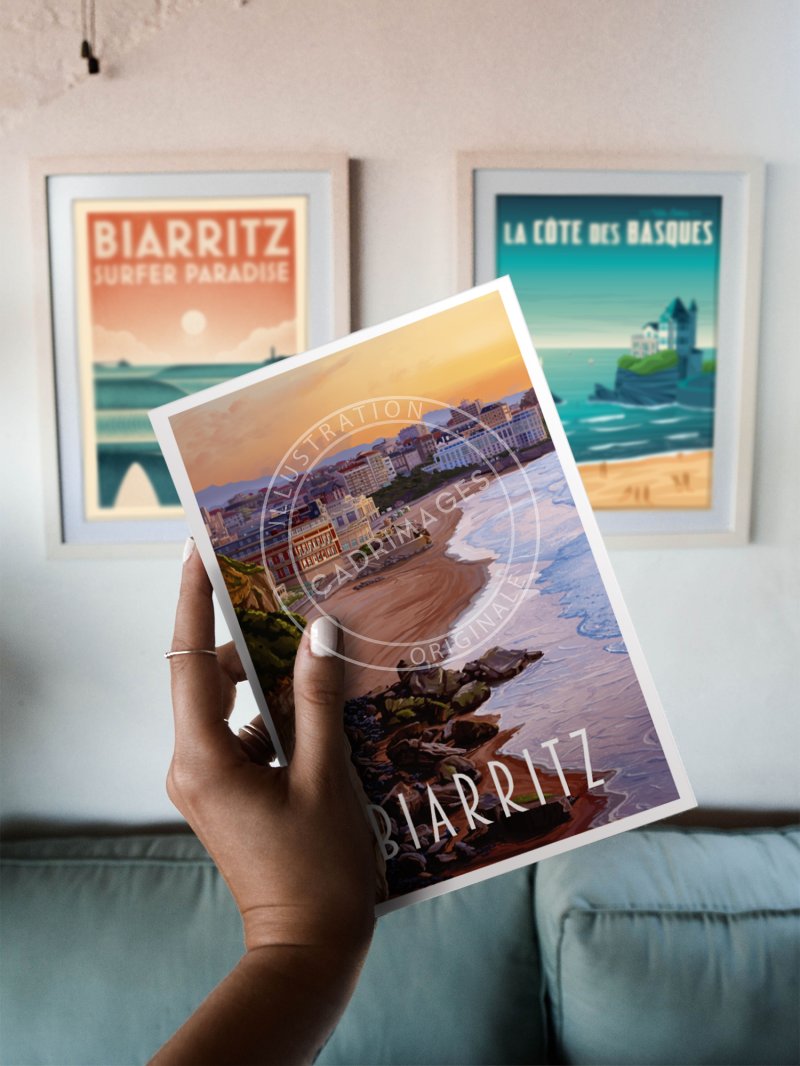 Notebook biarritz vue depuis le Phare