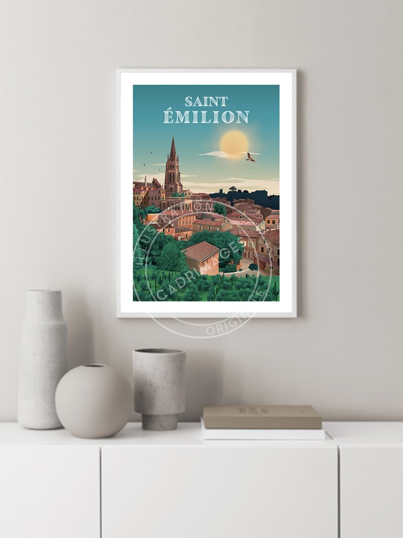 Affiche de St Emilion