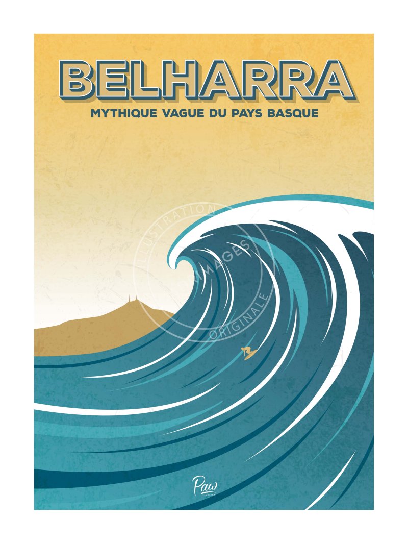 Affiche de Belharra, Mythique Belharra