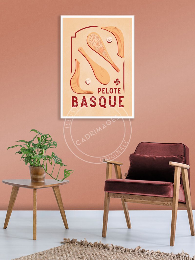 Affiche la Pelote Basque