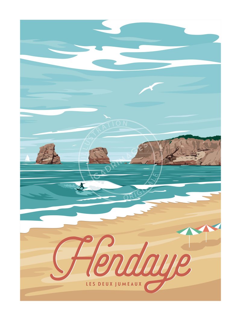 Affiche d’Hendaye