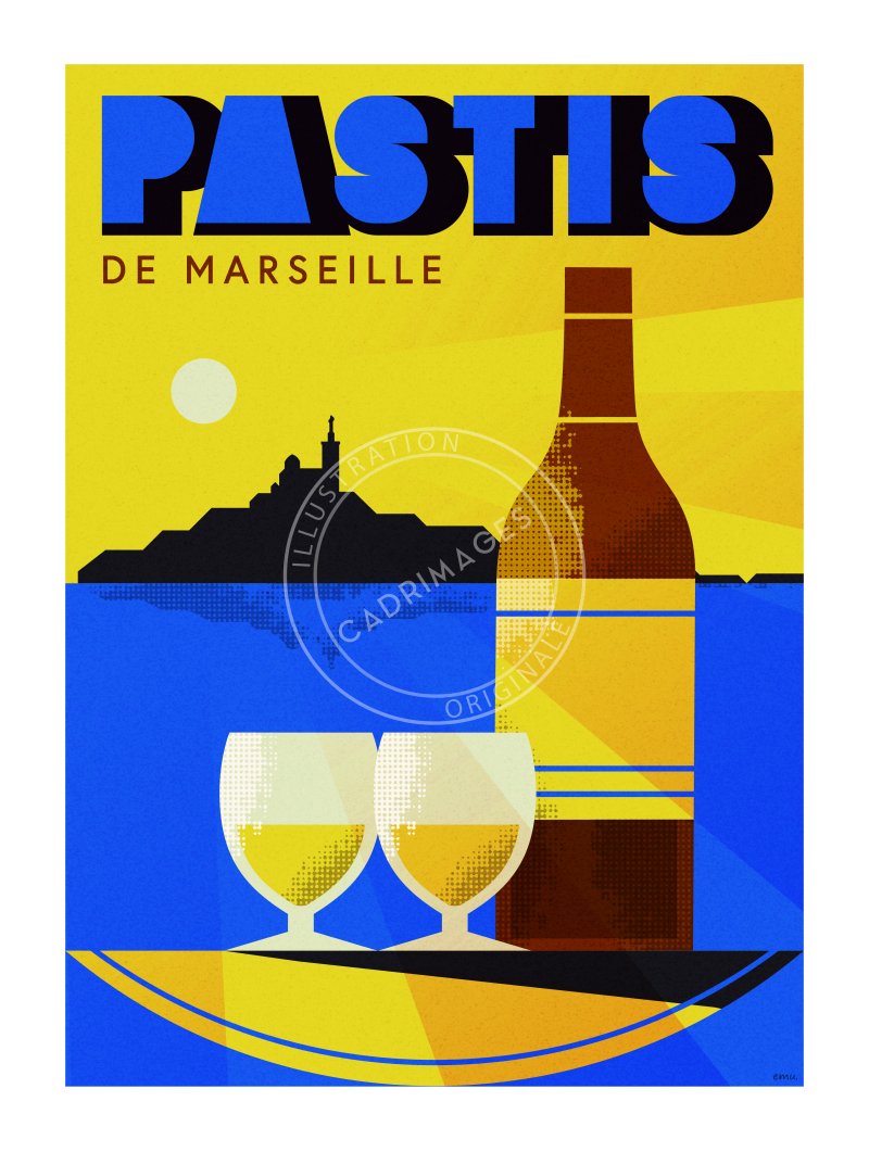 Affiche de Marseille, le Pastis