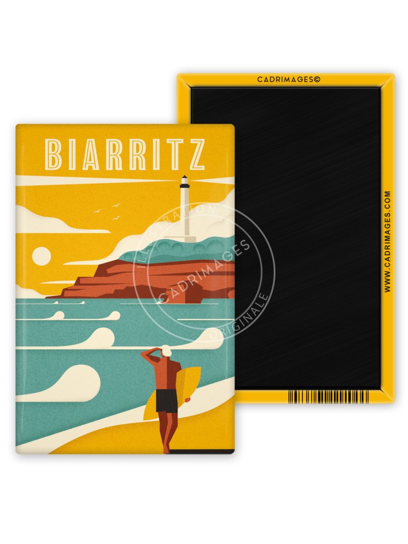 Magnet de Biarritz vintage