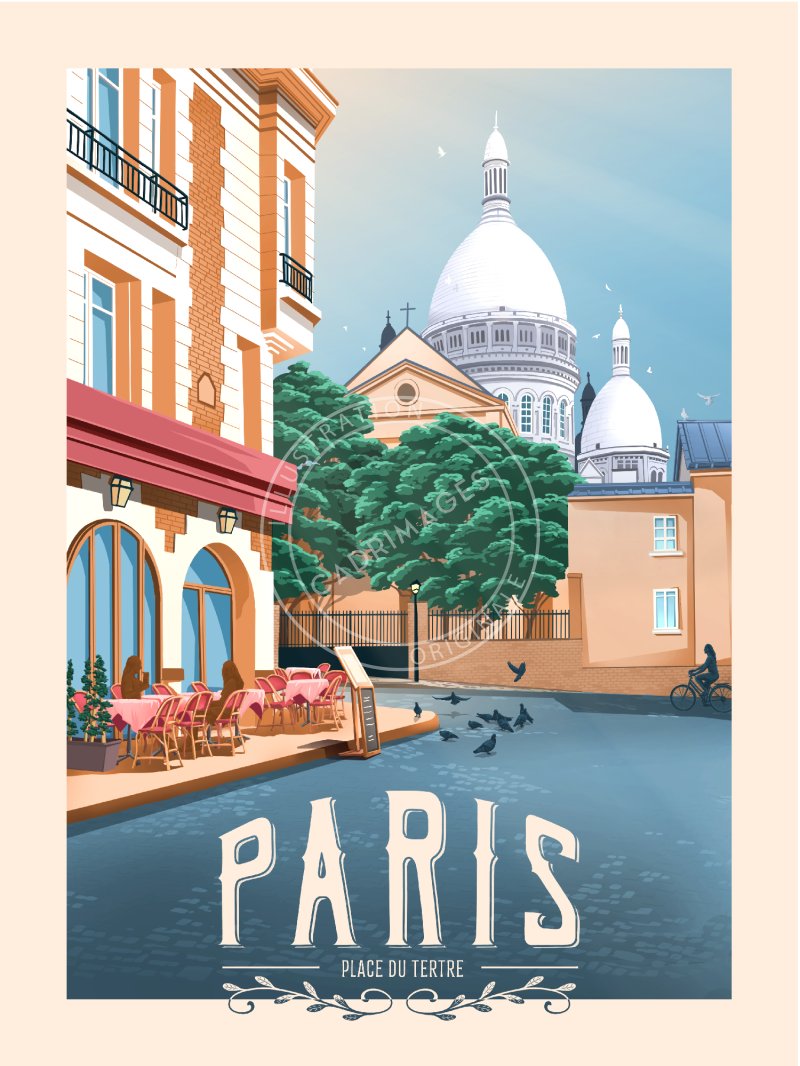 Mini puzzle, Place du Tertre