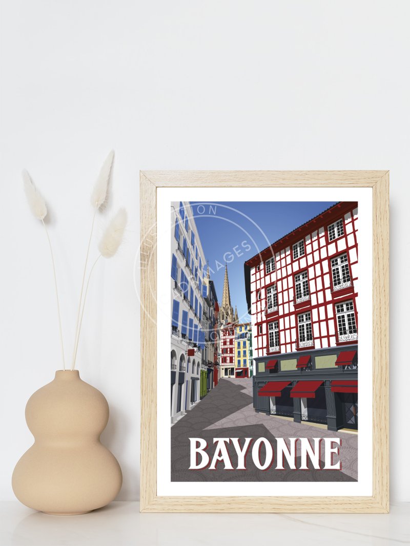 Affiche de Bayonne
