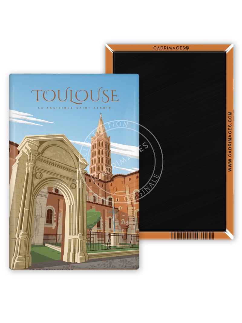 Magnet de Toulouse, Basilique St Sernin