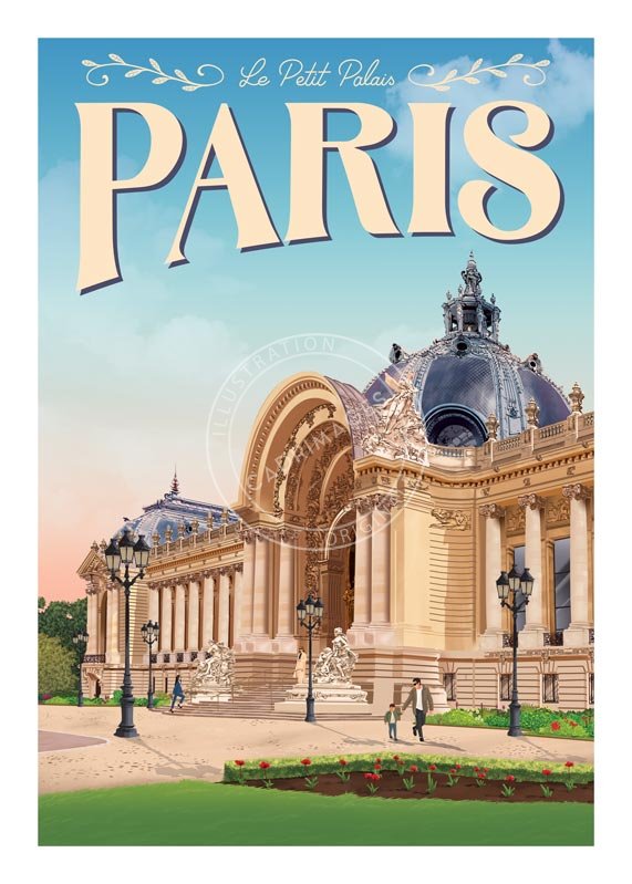Affiche de Paris, le Petit Palais