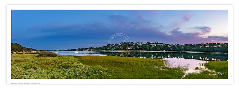 Photographie du lac d'hossegor